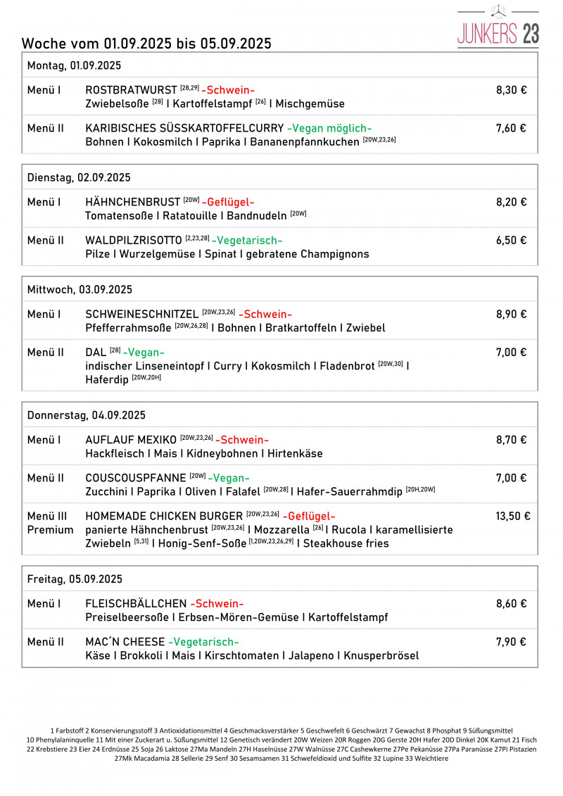 36 KW Speiseplan 1